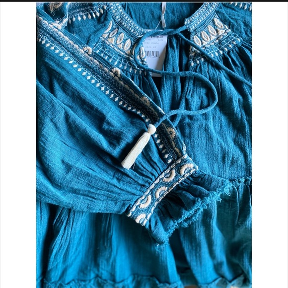New Free People Dream Weaver Tunic XS - Picture 8 of 10